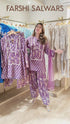 Jaipuri Purple Farshi Salwar Set